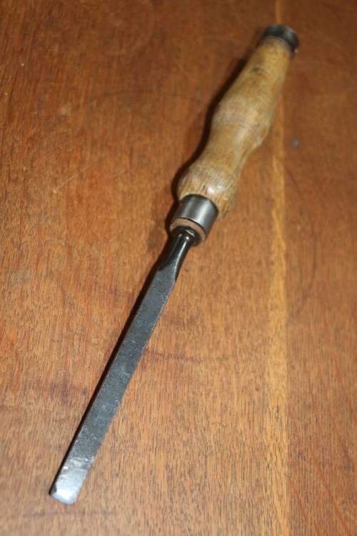 Beautiful Vintage Cast Steel Carpenters Chisel
