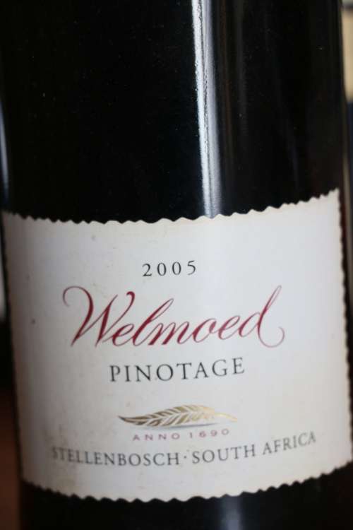 Beautiful 2005 Welmoed Pinotage - 750 ml