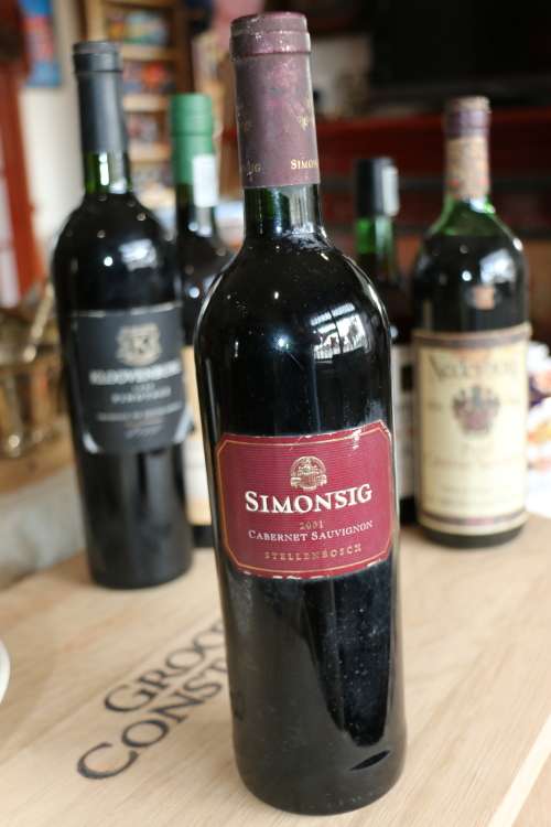 Beautiful 2001 Simonsig Cabernet Sauvignon - 750 ml