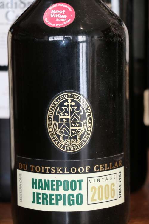 Beautiful Vintage 2006 Du Toitskloof Celler Hanepoot Jerepigo - 750 ml