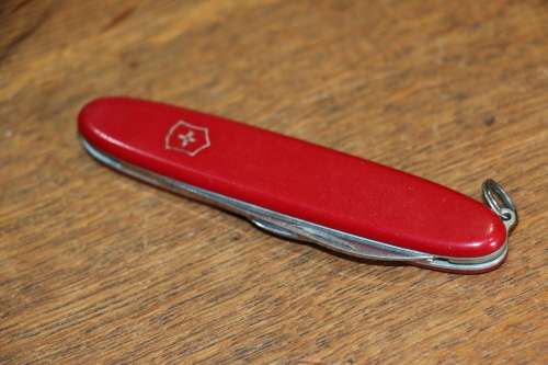 Beautiful Swiss Victorinox Folding Knife