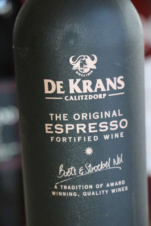 Beautiful De Krans Espresso Fortified Wine - 375 ml