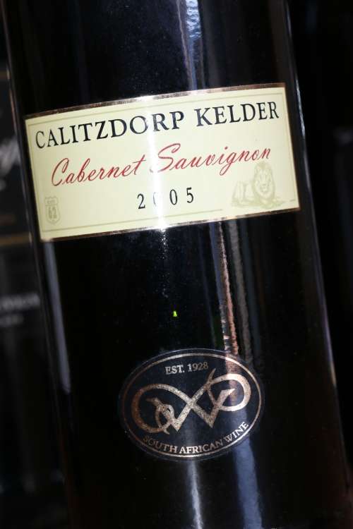 Beautiful 2005 Calitzdorp Kelder Cabernet Sauvignon - 750 ml