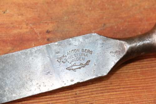 Beautiful Vintage Carpenters Chisel - Erik Anton Berg, Sweden