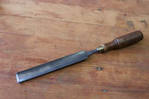 Beautiful Vintage Carpenters Chisel Gouge - McPherson Cast Steel