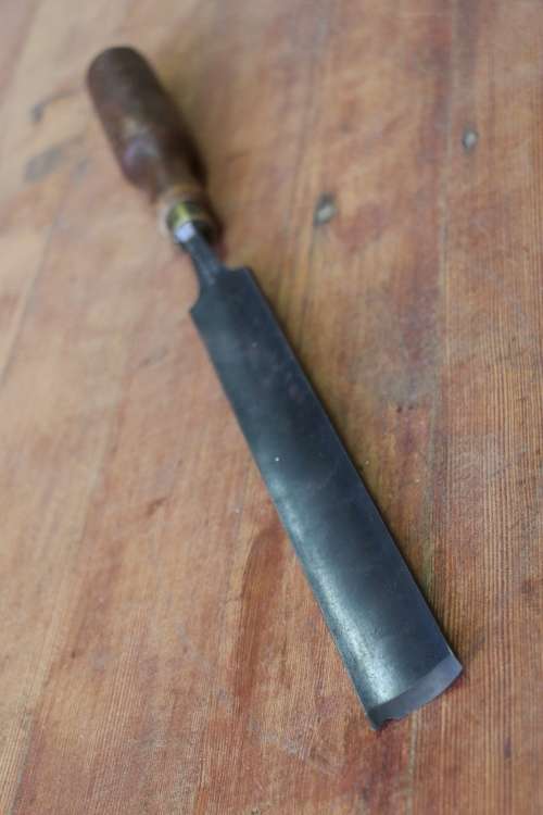 Beautiful Vintage Carpenters Chisel Gouge - McPherson Cast Steel