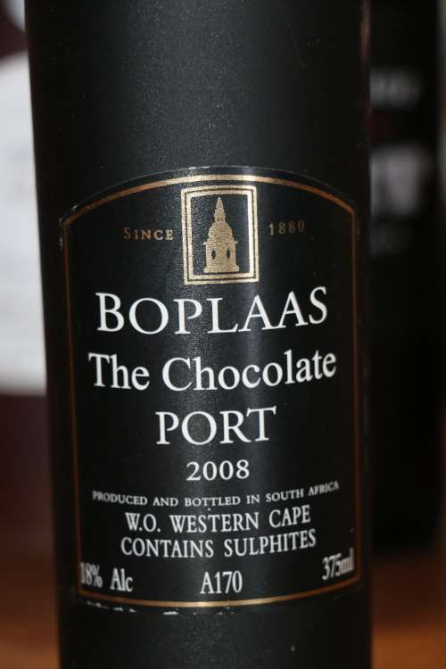 Beautiful 2008 Boplaas The Chocolate PORT Port - 375 ml