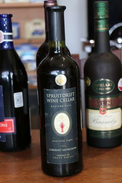 Beautiful 1998 Spruitdrift Wine Cellar Cabernet Sauvignon - 750 ml