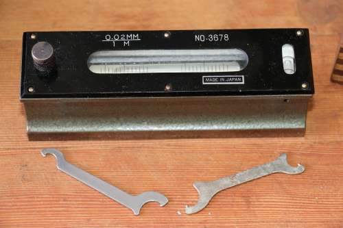 Beautiful Vintage RIKEN KEISOKUKI MFG CO LTD Precision Flat Level (Made in Japan)
