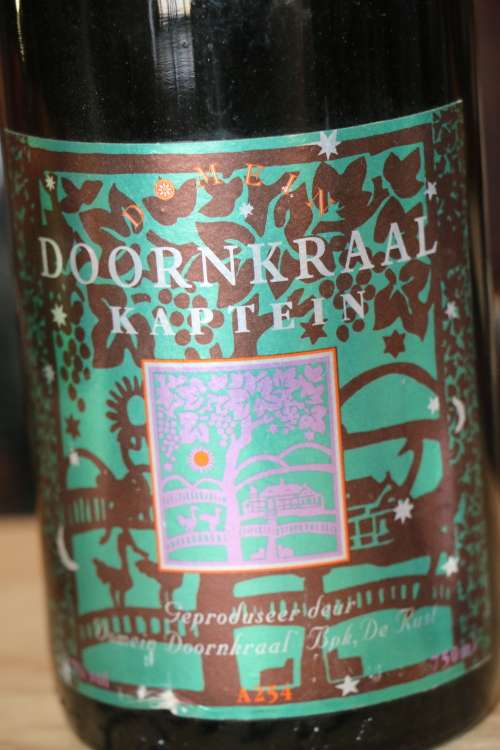 Beautiful Vintage Domein Doornkraal Kaptein - 750 ml