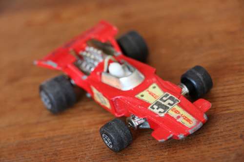 MATCHBOX Speed Kings Diecast Model Car - 1971 Racing Car