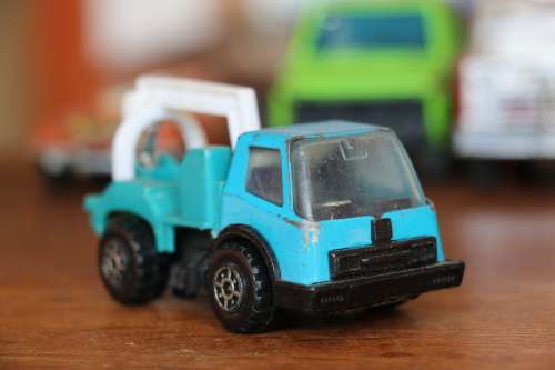 Made in HONG KONG Tin Plate Model Truck
