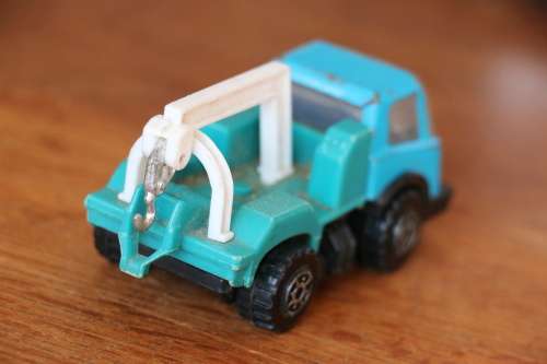 Made in HONG KONG Tin Plate Model Truck