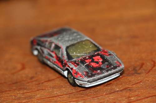 MATCHBOX Diecast Model Car - 1981 No.70 Ferrari GTB