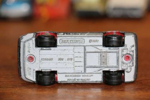 MATCHBOX Diecast Model Car - 1981 No.70 Ferrari GTB