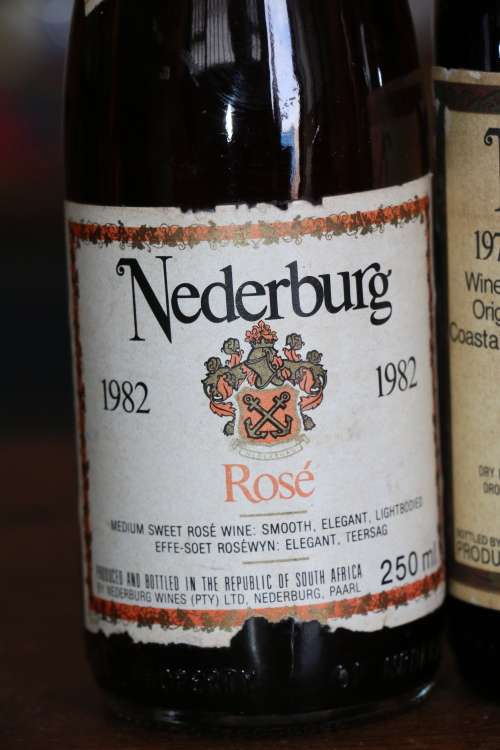 Beautiful Set of Vintage Nederburg Wines