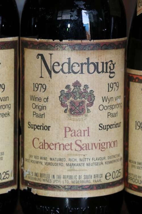 Beautiful Set of Vintage Nederburg Wines