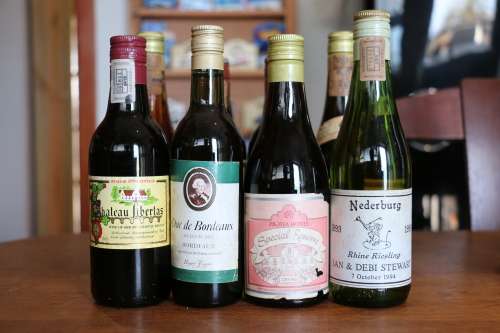 Beautiful Set of Vintage Wines