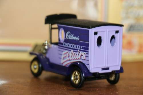LLEDO Days Gone Diecast Vintage Model - Cadburys Chocolate Eclairs Van