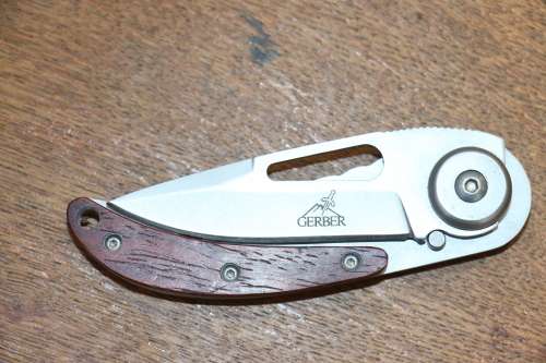 Beautiful GERBER Folding Knife