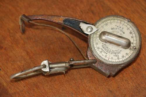 Beautiful Antique NIVELLATOR Inclinometer Elevation Angle Measure Surveying Tool