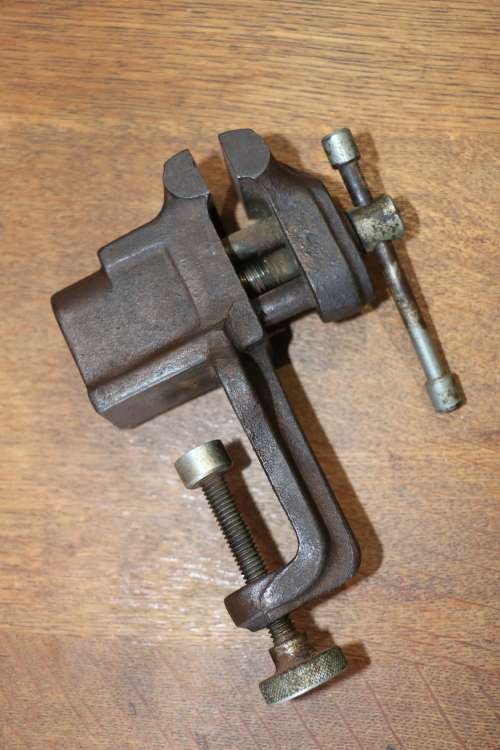 Beautiful Vintage Mini Table Vice