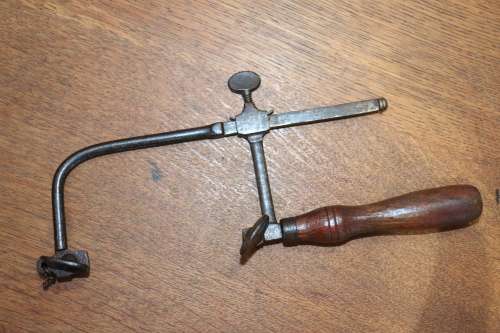 Beautiful Antique Adjustable Coping Saw