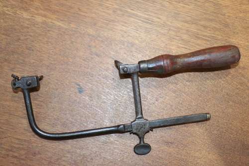Beautiful Antique Adjustable Coping Saw