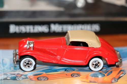 1982 Hot Wheels with White Wall Tyres Diecast Model - Mercedes 540K