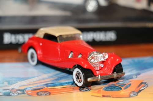 1982 Hot Wheels with White Wall Tyres Diecast Model - Mercedes 540K