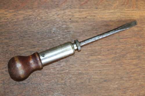 Beautiful Antique North Bros YANKEE No.15 Screwdriver - Made in USA