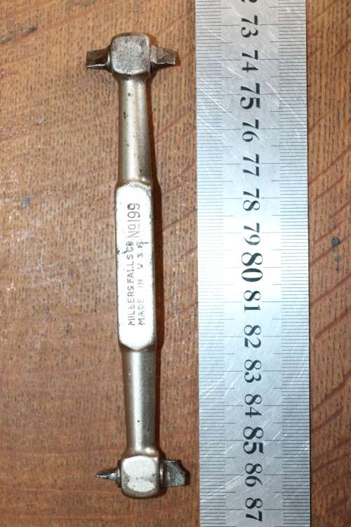Beautiful Vintage MILLERS FALLS No.199 Offset Screwdriver