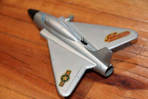 Vintage SCHUCO Clockworks Diecast Model - Douglas Skyray Micro Jet 1033