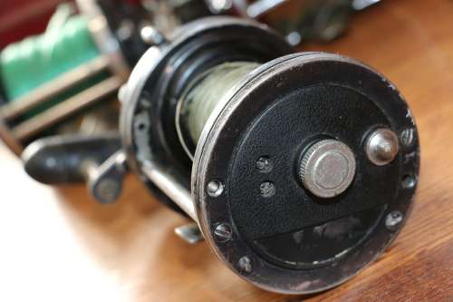 Beautiful Vintage Japanese Baitcasting Fishing Reel