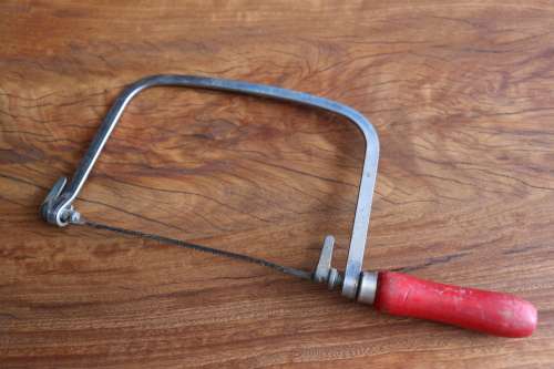 Beautiful Vintage Coping Saw