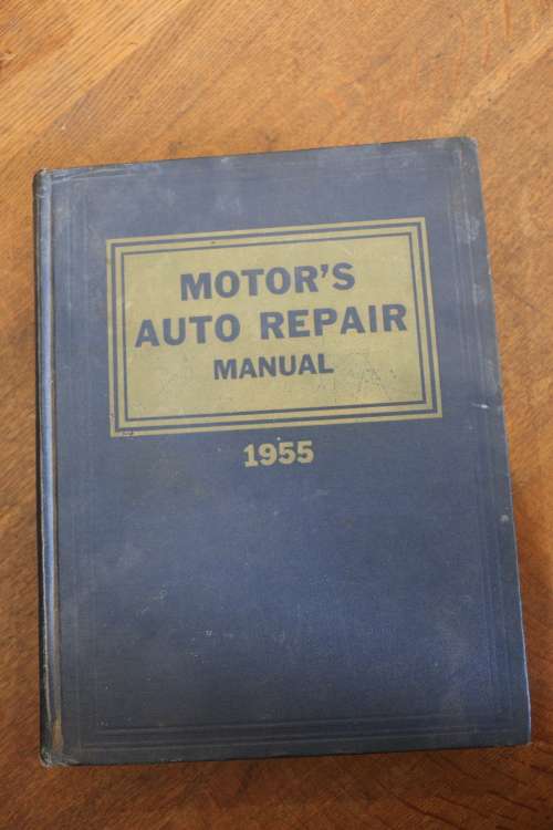 Beautiful Vintage Book -  MOTOR'S Auoto Repair Manual - Eighteenth Edition - 1955