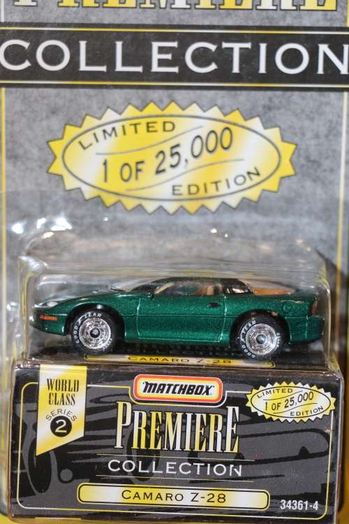 1995 Matchbox Diecast Model - Premiere Collection - Camaro Z-28