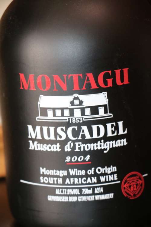 Beautiful 2004 Montagu Muscadel 750ml