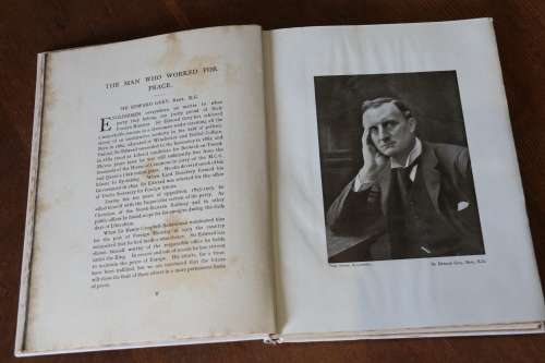Beautiful Antique Book - 1914 Illustrated "The Book of the Year" - c.1914
