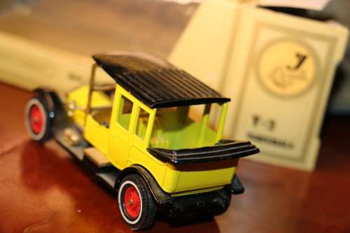 Vintage MATCHBOX Models of Yesteryear Diecast Models - 1914 Prince Henry Vauxhall