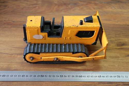 Vintage TONKA Tinplate Model - Bulldozer