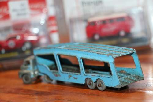 Vintage Matchbox Diecast Model - Car Transporter No.2