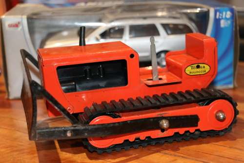 Vintage TONKA Tinplate Model - Bulldozer