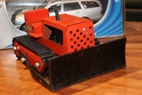 Vintage TONKA Tinplate Model - Bulldozer