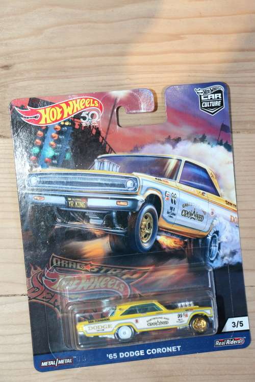 HOT WHEELS DRAG STRIP DEMONS Diecast Model - '65 DODGE CORONET