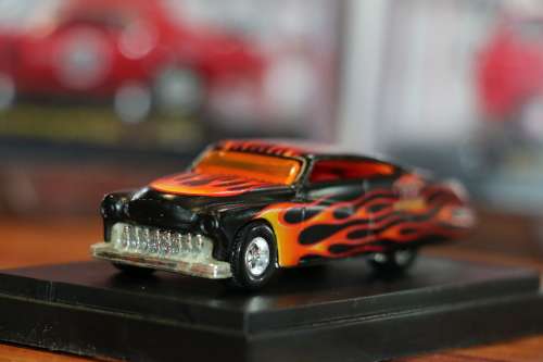1989 HOT WHEELS Treasure Hunt Diecast Model - 10th Anniversay Car