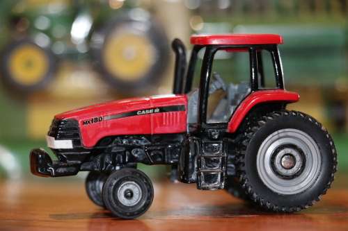 ERTL Farm Tractor Diecast Models - Case International MX180 Tractor