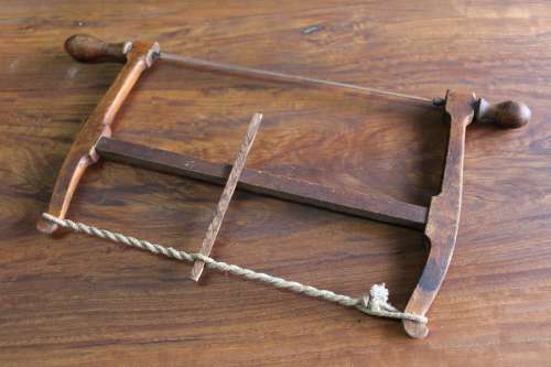 Beautiful Antique Bow Saw