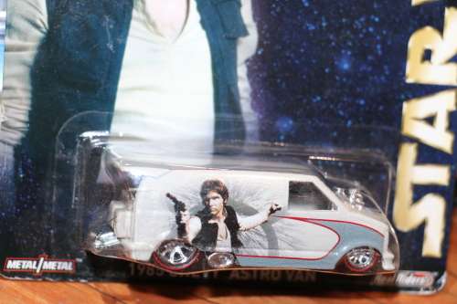 HOT WHEELS Premium Diecast Model - Star Wars - 1985 Chevy Astro Van
