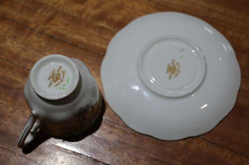 Vintage Royal Albert Porcelain Cup and Saucer Duo Set